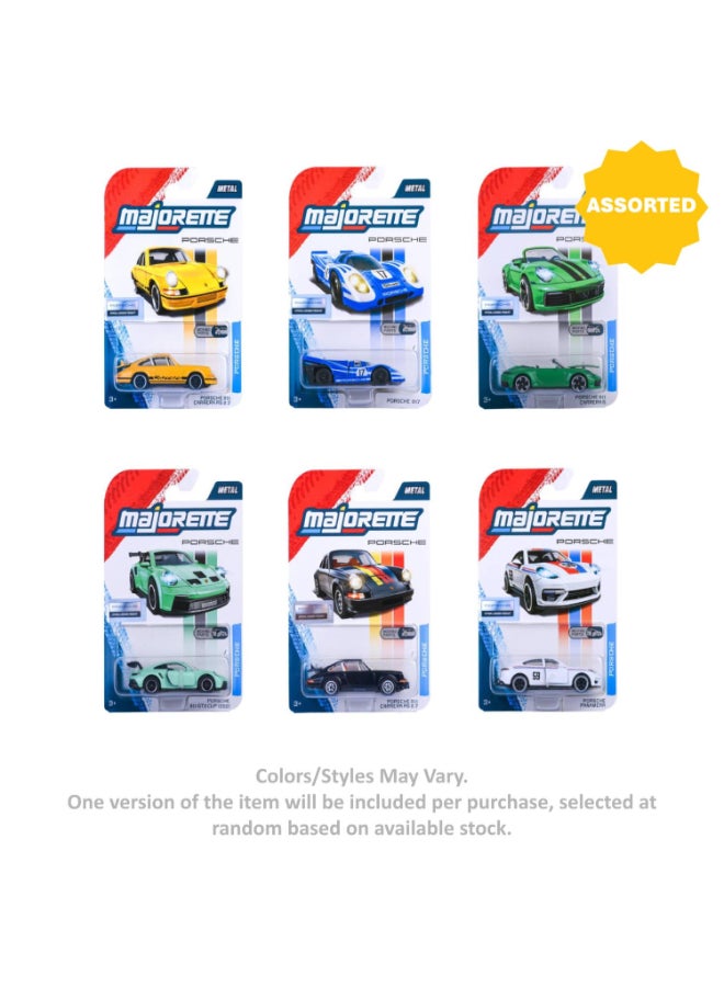 Majorette Metal Porsche Premium Die-cast Car (1:64, Assorted) - Image 1